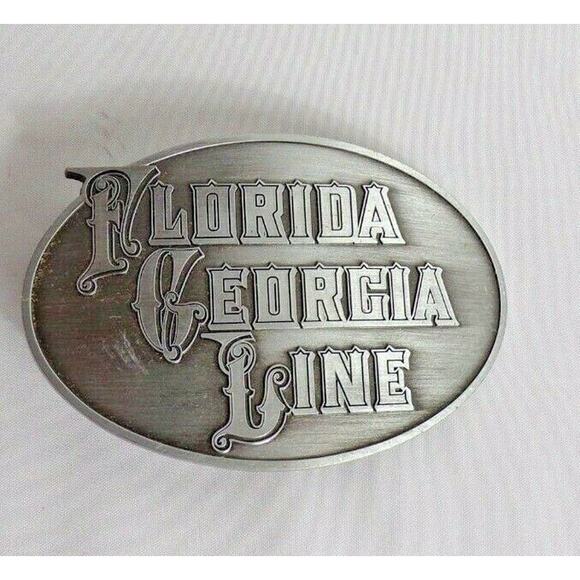 2013 **FLORIDA GEORGIA LINE** RAILROAD COMMEMORATIVE BELT BUCKLE - Picture 1 of 6